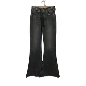 NWT Edwin Women's Blue Denim Wide Flare Jeans Size 25